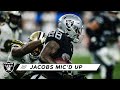Josh Jacobs Mic'd Up vs. Saints: 'We Gonna Shock the World!' | Las Vegas Raiders