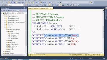 SQL Server In Hindi   DataType SmallInt
