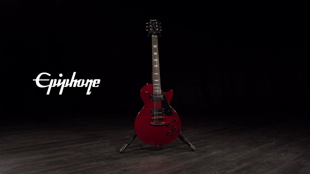 Epiphone Les Paul Studio, Wine Red | Gear4music demo - YouTube