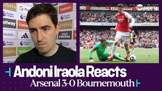 "HAVERTZ IS DIVING" | Andoni Iraola frustrated by VAR | Arsenal 3-0 Bournemouth | Premier League