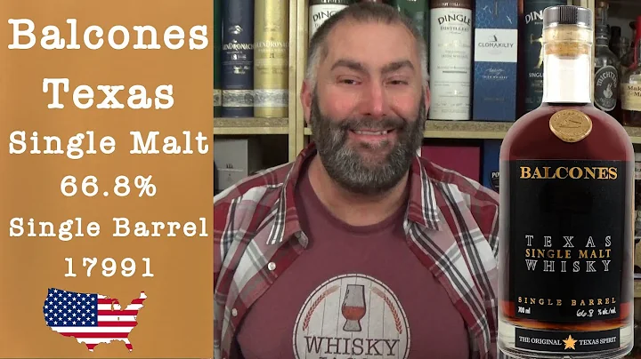 Balcones Texas Single Malt Whisky Single Barrel 17991 with 66.8% ABV - Bottled for Bresser & Timmer