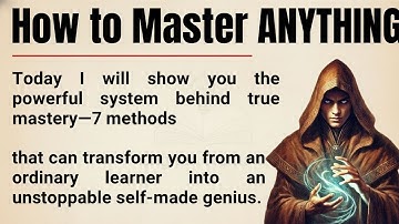 How to Master Anything in Life The Only System You Need 🔥  Learn English  Graded Reader ✅