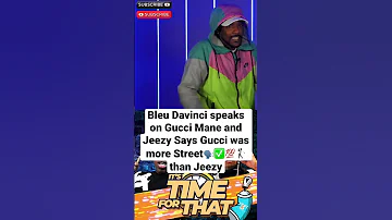 Bleu Davinci Says Gucci Mane is More Street Than Jeezy 🗣️💯✅🤷🏾‍♂️ #guccimane #jeezy #bleudavinci