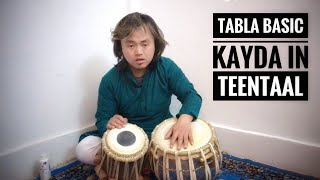 Teentaal Basic Kayda || Tabla