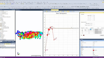 Micromine Variogram Modelling 3