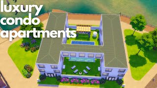 Luxury Condo Apartment | Walkthrough | The Sims 4