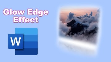 How to Add glow edge Effect into Image in Word