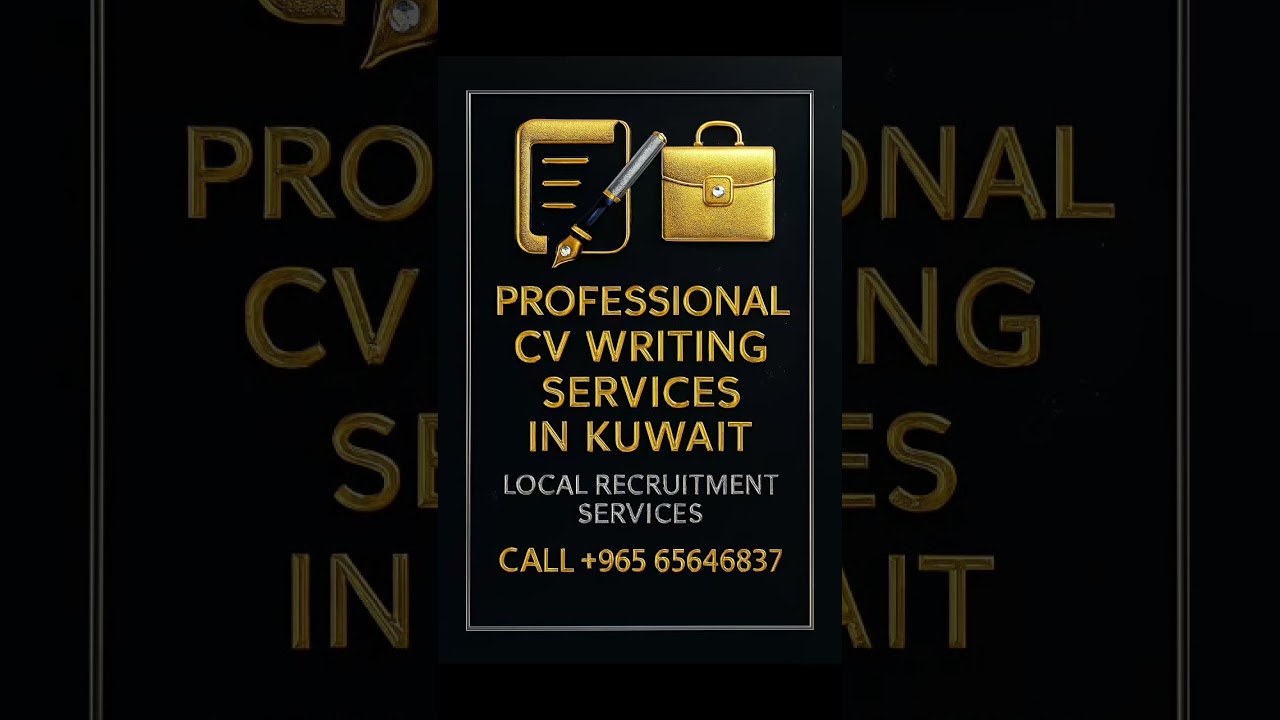 Professional CV Writing Services for People in Kwt and Recruitment Services for Companies in Kuwait