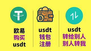 USDT錢包怎麽注冊？歐易如何購買USDT？歐易的usdt怎麽轉到Web3錢包或轉給別人？usdt如何轉回到歐易— #USDT #USDT錢包 #USDT匯率 #USDT購買 #中國買USDT
