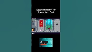 We just launched a new demo for #steamnextfest #gamedev #indiegame #steamgames #pixelart #gamedemo