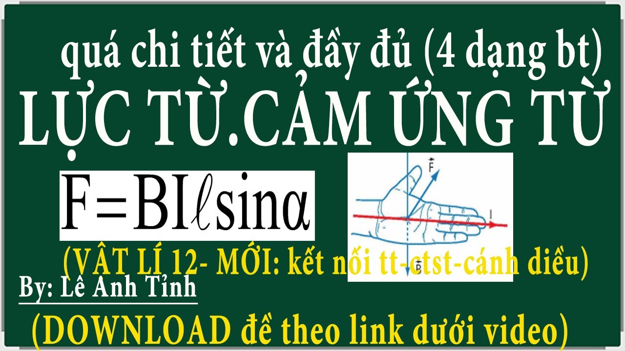 [ Vật lí 12-kntt] bài 15 lực từ tác dụng lên dây dẫn mang dòng điện. cảm ứng từ, lí 12 bài 10 ctst