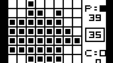 ポケコンリバーシ  Pocket Computer Reversi (Game Pocket Computer.JPN.1985..開発 エポック.発売 エポック)