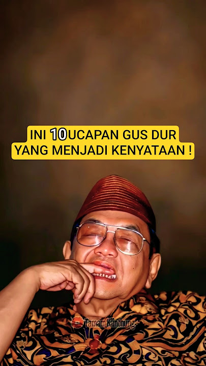 Gus Dur #katakatabijak #ai #gusdur #ilmu #shorts