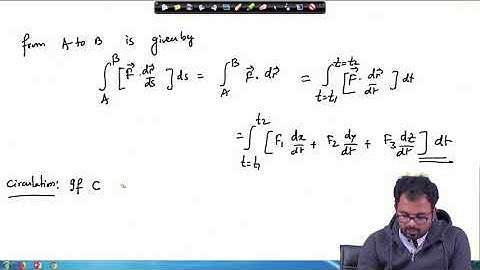 Lecture 53 : Line Integral