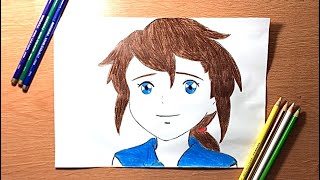 رسم انمي | رسم ريمي من انمي دروب ريمي | تعلم رسم انمي| تعلم رسم ريمي | draw remi