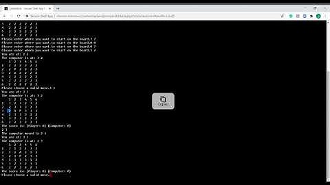 UMass CS230 Project 1 Santorini.c video