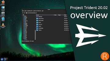 Project Trident 20.02 overview | A Void Linux based desktop-focused operating system