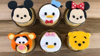 A step by tutorial showing you how to make disney tsum cupcakes
including, mickey mouse, minnie donald duck, daisy winnie the pooh,
ti...