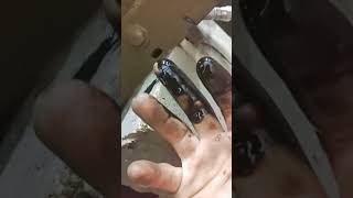 Dixie chopper industrial lawnmower oil change and oil filter change