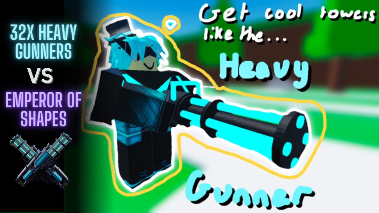 Geometry Defense Heavy Gunner Vs Emperor Of Shapes Duo YouTube