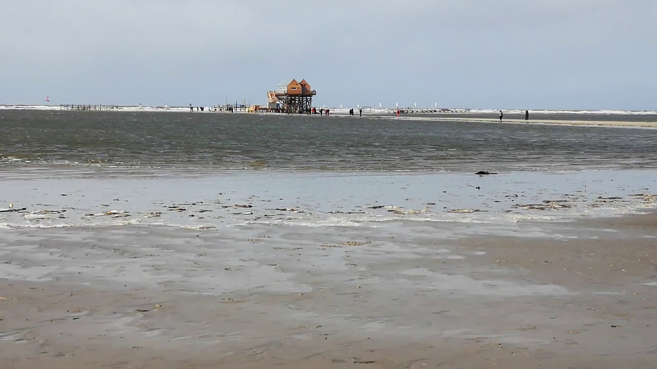 STURMFLUT SANKT PETER ORDING - YouTube