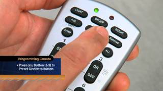 NEW GE Z-Wave Advanced Remote w/On Screen Menu Wireless Lighting Control 45633
