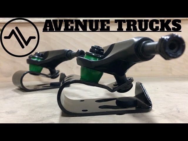 Avenue Trucks Unboxing & Testing - YouTube