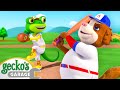 Baseball Break Down⚾ | Gecko's Garage | Kids Cartoons & Nursery Rhymes | Moonbug Kids