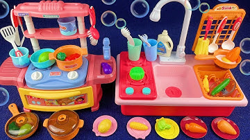 10 Minutes Satisfying with Unboxing Kitchen Sink &Pool Play Set Review Toys | ASMR 