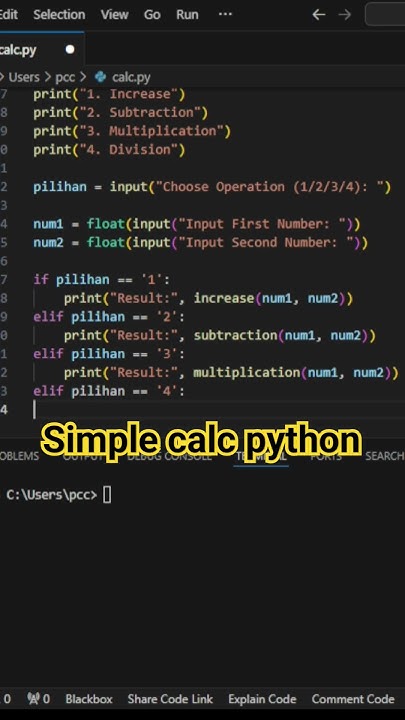 Python Calculator Tutorial: Building a Simple Calculator from Scratch ...