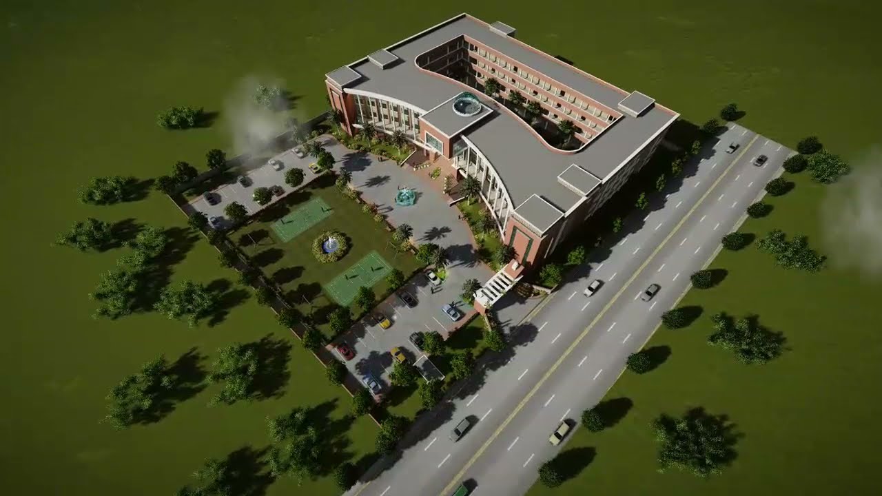 Shri Dashmesh Jyot English Medium School Shri Hazur Sahib | 3D Walkthrough | Proposed Plan