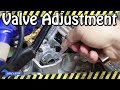 Yamaha YZ valve adjustment