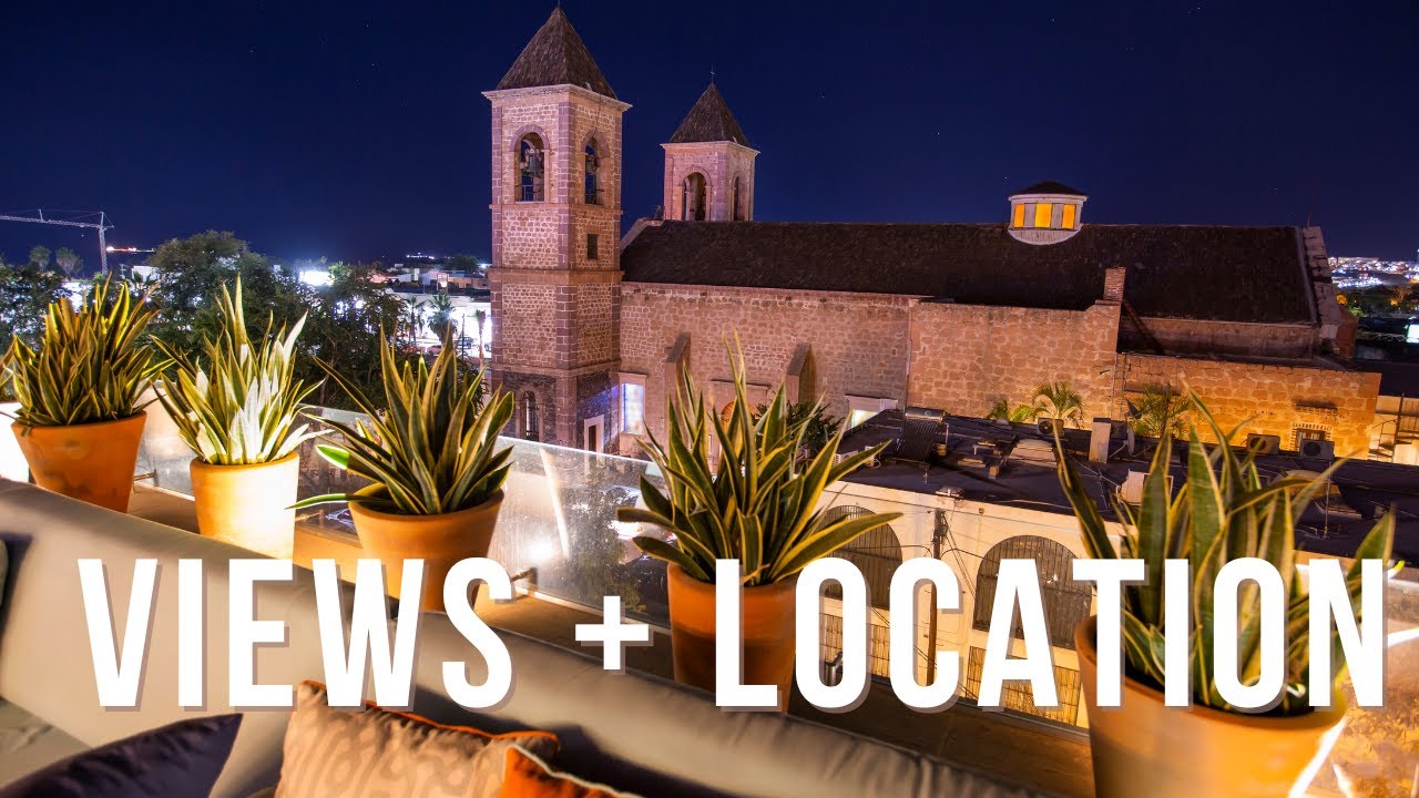 Hotel Catedral and the La Paz Cathedral - Where to Stay in La Paz Mexico