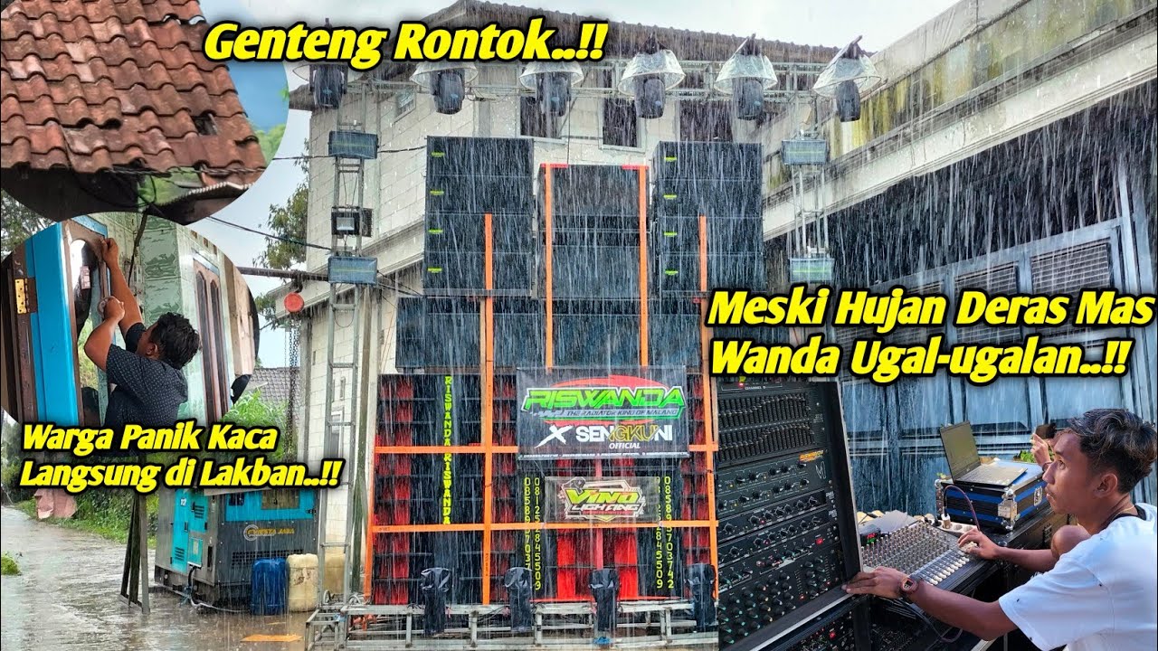 Riswanda di Setting Mas Wanda Mode Bar-bar Genteng Auto Rontok..!!