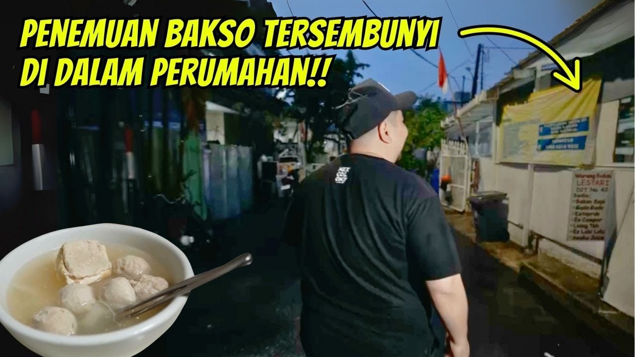NEMU HIDDEN GEM BAKSO ENAK DI KOMPLEK PERUMAHAN!!