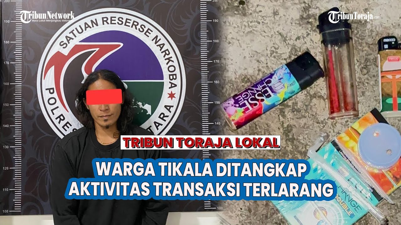 Satres Narkoba Polres Toraja Utara Tangkap Pria Dugaan Penyalahgunaan dan Peredaran Narkotika