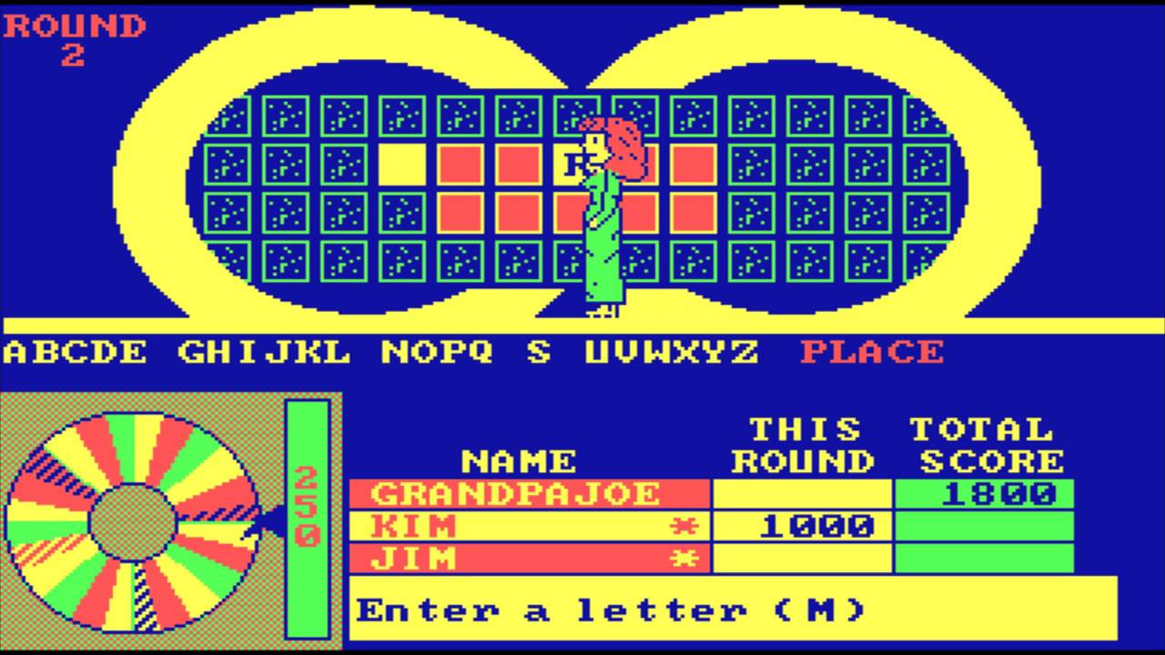 Wheel of Fortune 2nd Edition (MSDOS) YouTube