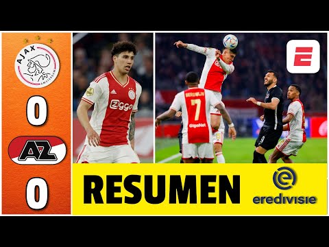 Ajax, con buen partido de Edson Álvarez y Jorge Sánchez, dividió puntos con AZ Alkmaar | Eredivisie