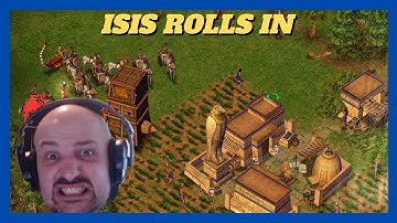 Can we defend the most terrifying timing push?! | 1v1 Ra vs Isis #aom #ageofempires