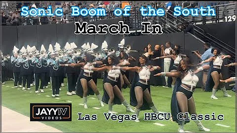 Sonic Boom of the South marching into Las Vegas HBCU Classic