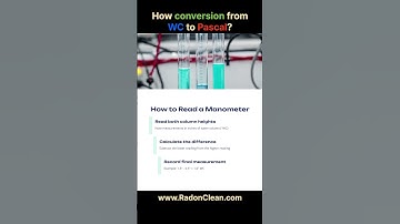 E 725 How conversion from Manometer WC to Pascal?