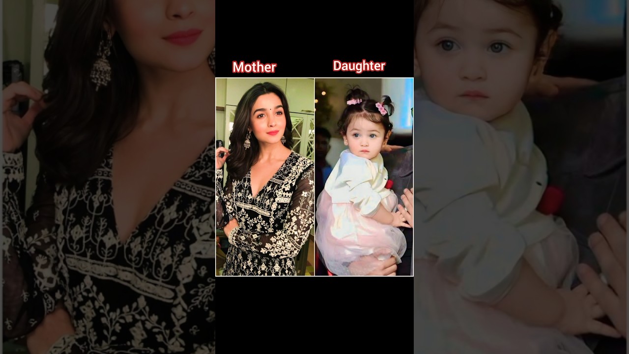 bollywood actress mother and daughter 😍 real life 