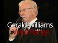 Gerald Williams - Vocal Range (Bass Singer)