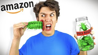 Testing 100 CURSED Amazon Products (Dangerous)