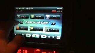 Centrafuse Car PC in Mazda RX8