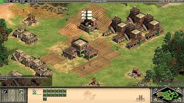 Age Of Empires 2 HD: Random playing vs 2 "hard" enemies