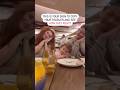 子供の動きをコピーしたらどんな反応する？😂 #国際結婚