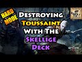 Witcher 3  skellige gwent deck vs toussaint   lets play  4k ultra