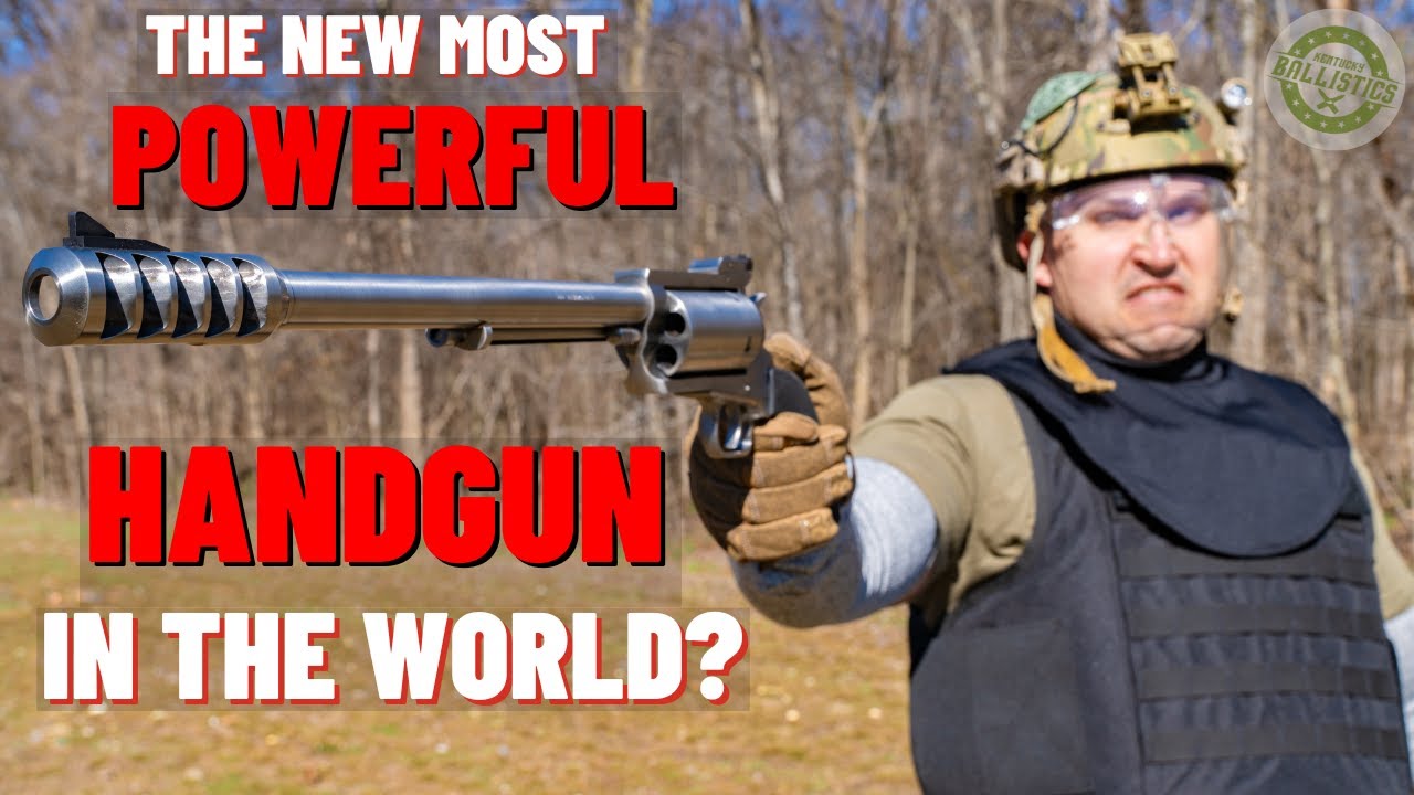 The NEW Most POWERFUL Handgun In The World? (The 500 Bushwhacker Revolver)