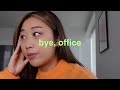 MOVING OUT OF OUR OFFICE (vlog)